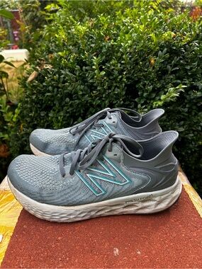 New Balance Fresh Foam 1080 V11 M1080G11 Men’s Blue Teal Sneakers Size 10(4E)